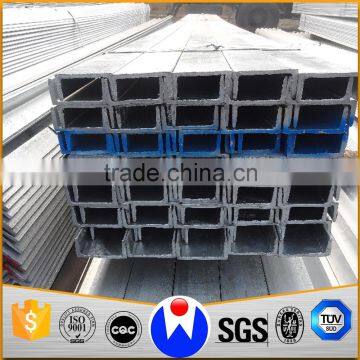 u channel steel dimensions china supplier