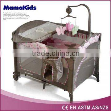 Baby folding playpen, high quality baby foldable travel cot