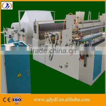 YDF1760QFJ-P2 type automatic toilet paper rewinding machine and paper perforating machine