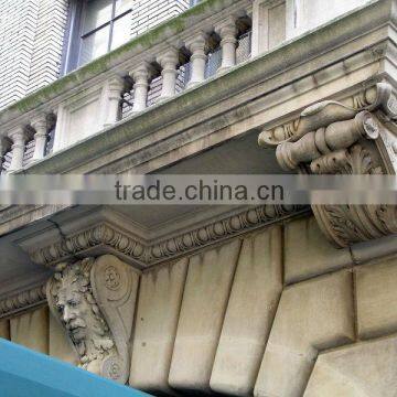 heads carved corbels