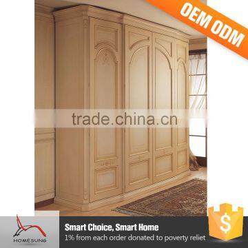 Cabinet Lightweight Portable Armoire Closet 4 Glass Door Wardrobe