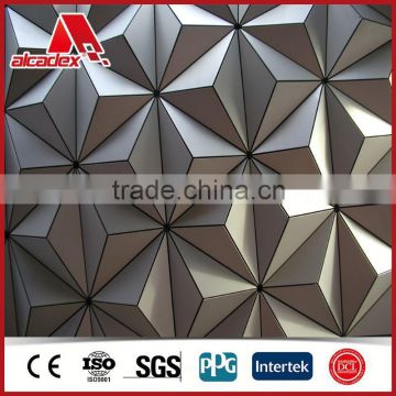 PE aluminium plastic composite panel for interior decoration