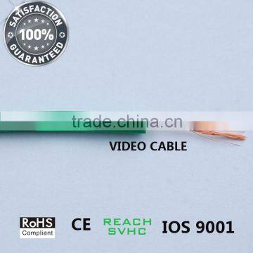 PVC Insulated PVC Sheathed Shielded Single Core Microphone Cable video cable