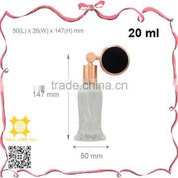New launch dress shaped handy glass perfume bottle 20 ml