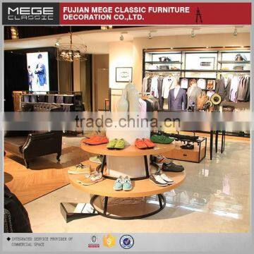 Clothing Wooden Store Fixtures Display