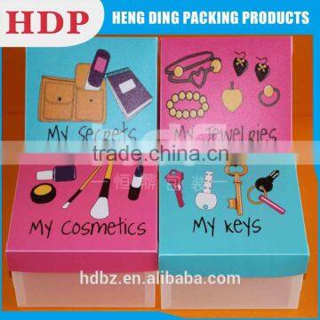 Logo Printed Blanket Packaging Box With Handle photo-5