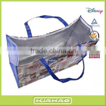 insulated laminated pp spunbond non woven fabric cooler bag for lunch