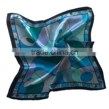 Ladies' silk printing scarf