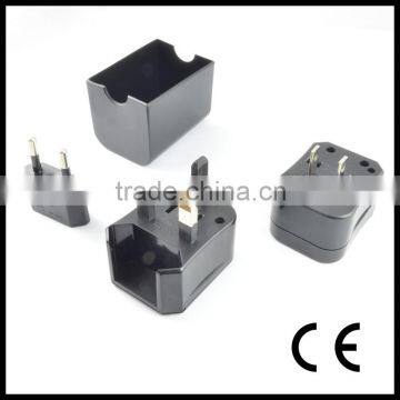 Hot selling  china world universal travel adapter wireless charger set with box