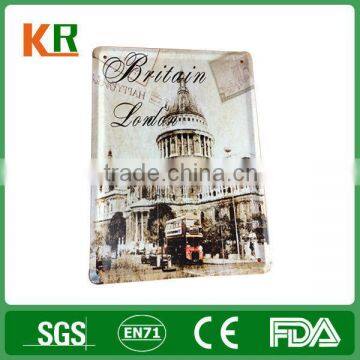 Customized Vintage Metal Craft Road Traffic Tin Sign photo-2