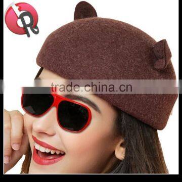 Latest Trendy Designer Girls Hats Caps With Cute Cat Ear Fancy photo-4