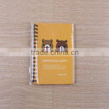 Cute Cheap Blank Spiral Notebook/Portable Small Writing Note Books For Student