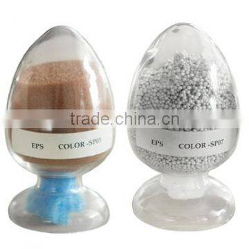 EPS granules (large variety of colours) for block