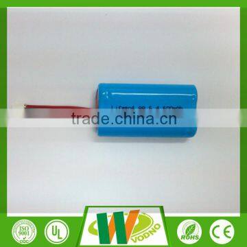 Customzied lifepo4 6.4v battery lithium ion battery pack with pcb