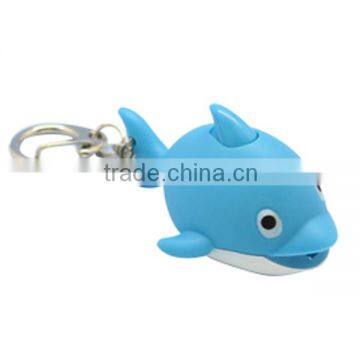led flashlight keychain light with sound flashlight torch led light