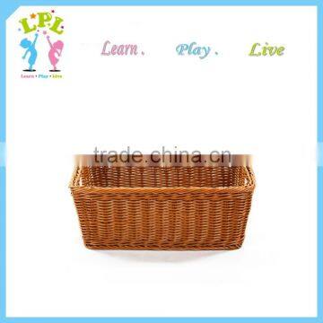 Factory direct sale high quality custom different size plastic storage basket for wedding decoration