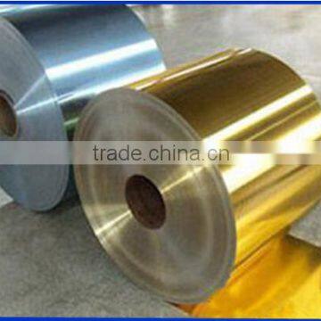 8006 Temper O Golden and Blue Coloured Hydrophilic Aluminum Foil