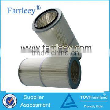 Farrleey Dust Collector Pleated Cylindrical Dust Filter Cartridge