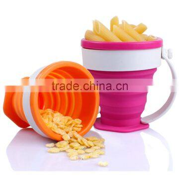 Travel Camping Collapsible Silicone Folding Cup
