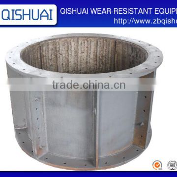 Top quality steel alloyed anti wear conpound pipe