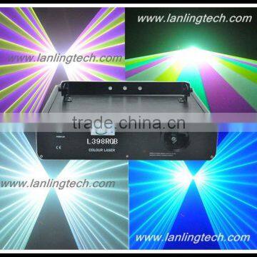 Upgrade RGB laser Disco DJ laser light stage lighting efffects (L398RGB)