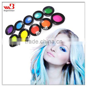 diameter 3.6cm individual color round temporary hair chalk in stock