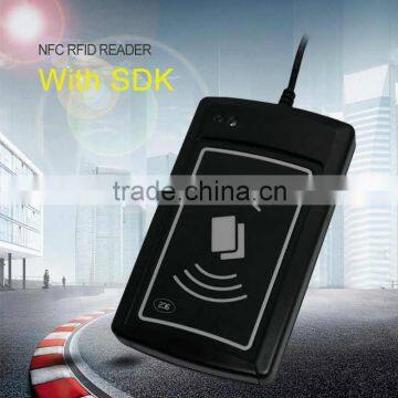 13.56mhz contactless USB external NFC Card Reader price for Payment