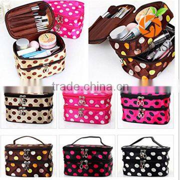 New Style Bright Color Custom nice Canvas Bulk Makeup Bags Cosmetic Bags