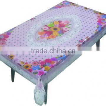 Transparent Printed PVC Tablecloth
