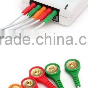 OEM 3-lead Color LCD Holter 24-hours Recorder System Ecg Holter Monitor With Software-Cardioscope