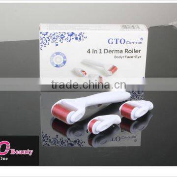 2015 Newest Factory Big Sale 300/720/1200 Pins Microneedle Roller 4 in 1 Derma Roller photo-4
