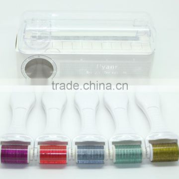 2014 competitive price body skin derma roller 1080 needles/skin roller/micro needle roller from dermaroller manufacturer -L008