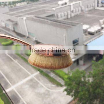 2016 High Quality make-up cosmetics toothbrush Gold Color 10pcs makeup brushes