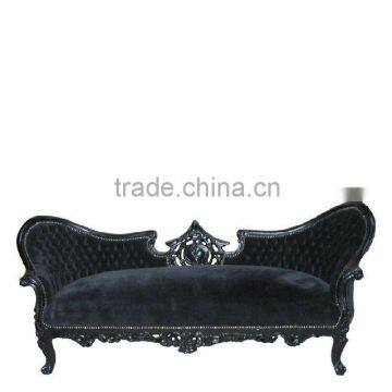 Baroque different fabrics style sofa