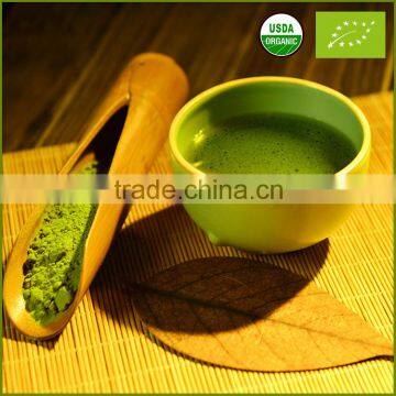 Food Grade Certified Private Label Organic Matcha Green Tea Powder