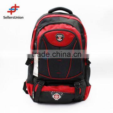 No.1 yiwu exporting commission agent wanted red color outdoor hiking backpack