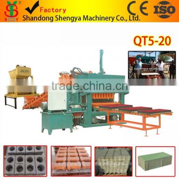 QT5-20 Concrete Paving Brick Making Machine/Best Offer!!!/Machine de fabrication de briques en beton