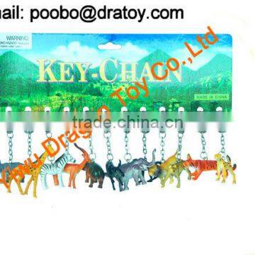 2016 cheapest promotional customized animal keychain