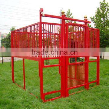 sliding horse stall