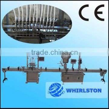 CE approved liquid package line/filling and capping machine