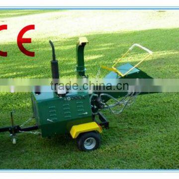 40HP diesel engine wood chipper/shredder, CE certificate, auto hydraulic feed