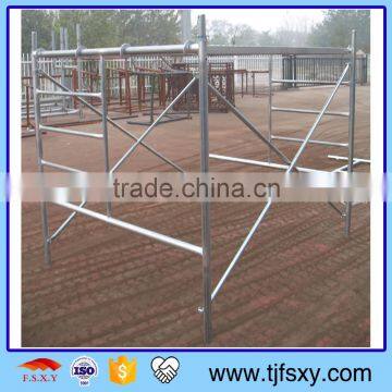 Steel Galvanized Ladder Frame Scaffolding For Edifice photo-2