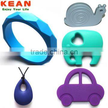 Best Sale Silicone Pendant / Amber Necklace for Baby and Moms Rings Jewelry photo-4