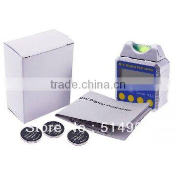 Digital Bevel Box / Inclinometer / Protractor With Spirit Level Built-in Magnetic Base & Always Upright LCD photo-2