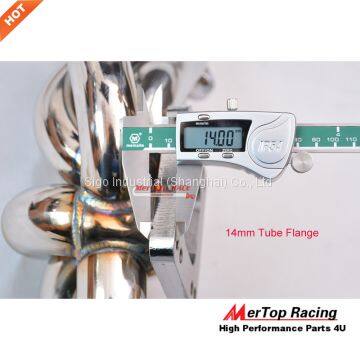 Mertop Upgrade B** E30 M20 T3 T4 Turbo Manifold 320i 325i 325e 325iS 325es 325ix 14mm Flange Thick 82-94 photo-3