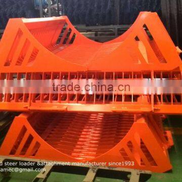Skid Steer Loader Attachment Rock Bucket photo-5