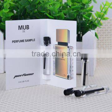 MUB-2ml DIY Perfume Test Sample With Packaging Card For Female photo-6