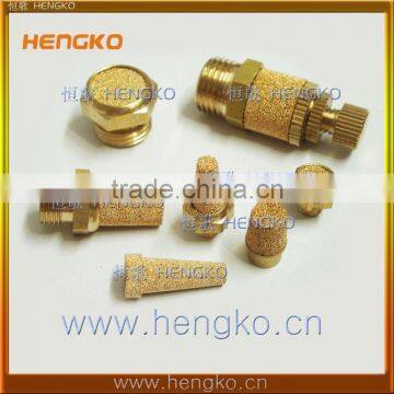 Sintered Brass pneumatic copper air silencer