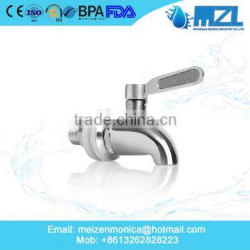 Stainless Steel Beverage Dispenser Replacement Spigot Juice Cold Drink Wine Barrel Faucet for Home and Party Use (Polished Finis photo-4