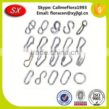 Custom Hight Precision High Quality Carabiner Hook with eyelet ISO/RoHS Passed OEM&ODM